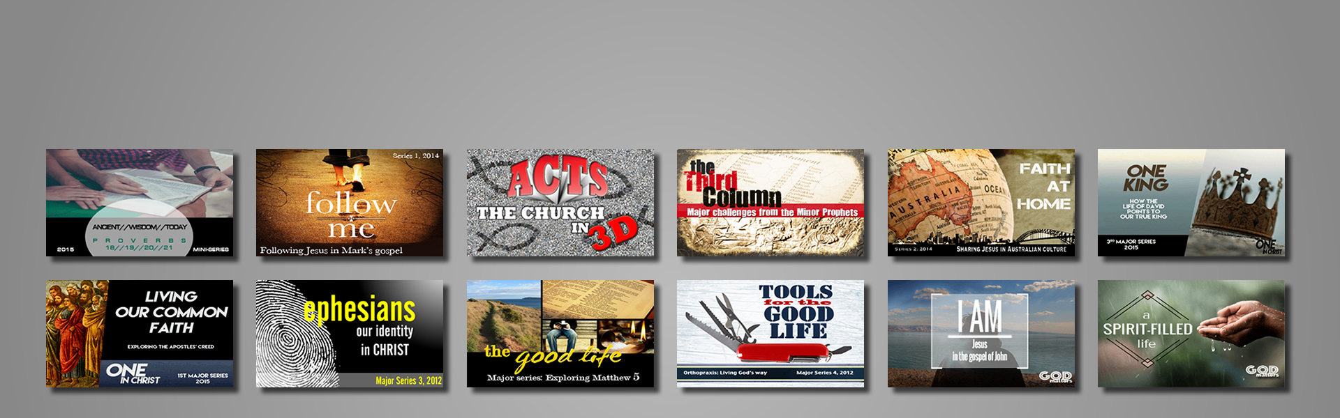 Page Header Photo for Current Teaching Series