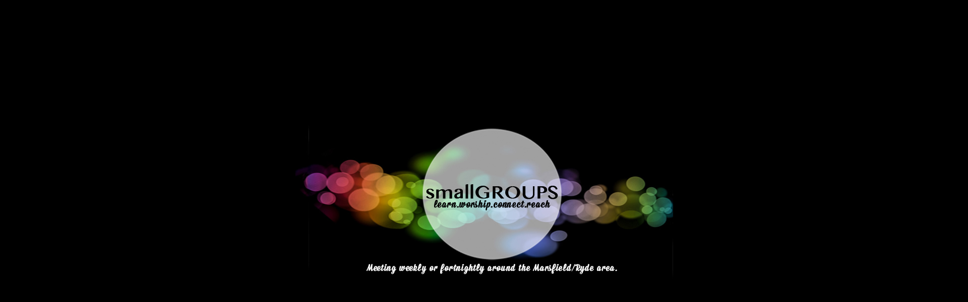 Page Header Image - Small Groups